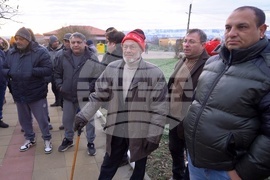Село Долни Цибър - жители - електрозахранване - протест