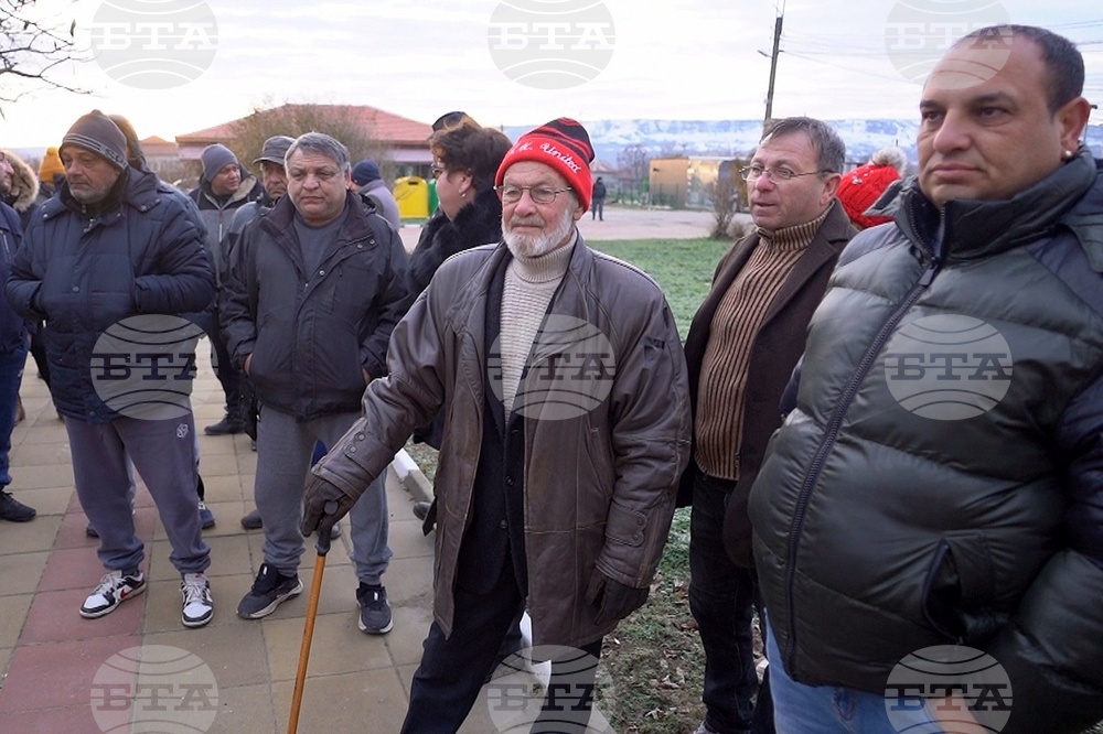 Село Долни Цибър - жители - електрозахранване - протест