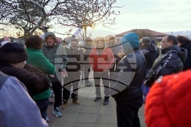 Село Долни Цибър - жители - електрозахранване - протест