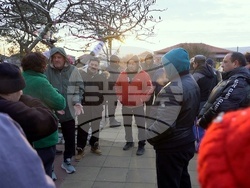Село Долни Цибър - жители - електрозахранване - протест