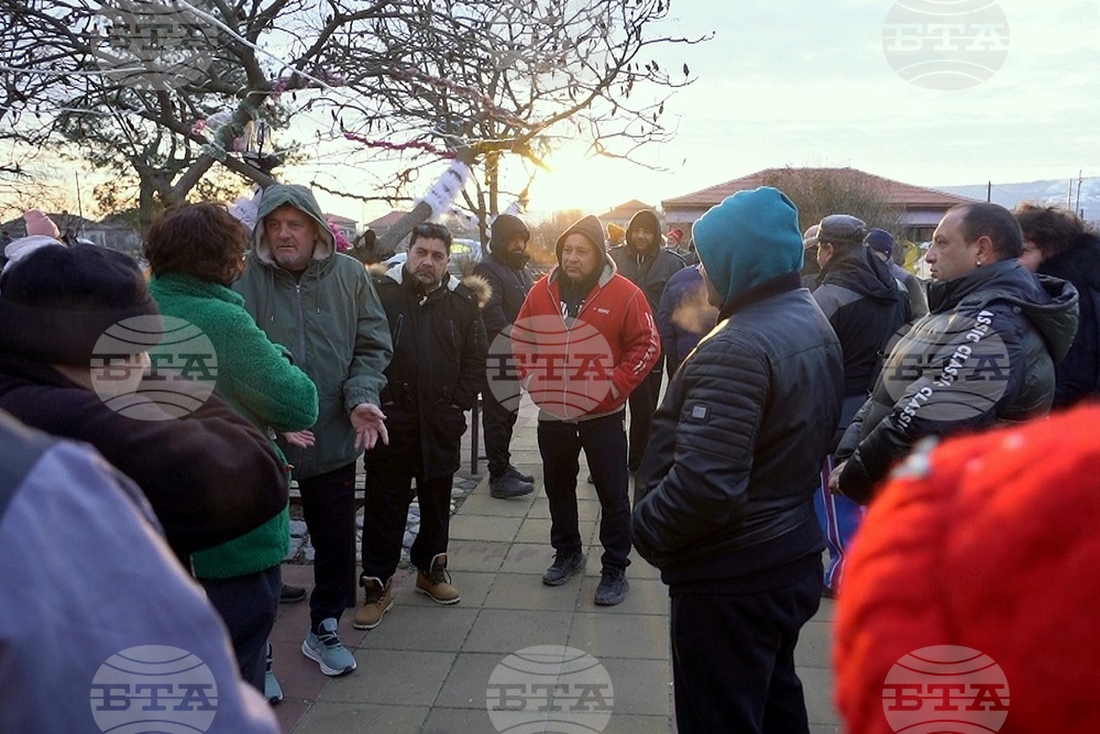 Село Долни Цибър - жители - електрозахранване - протест