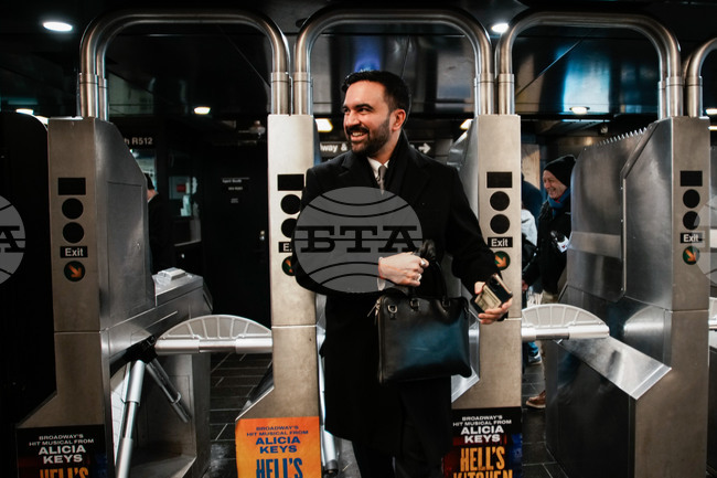 APTOPIX NYC Mayor Mamdani