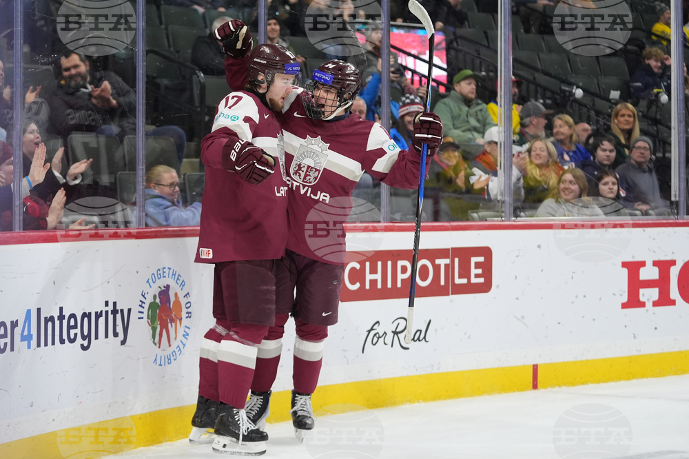 World Juniors Sweden Latvia Hockey