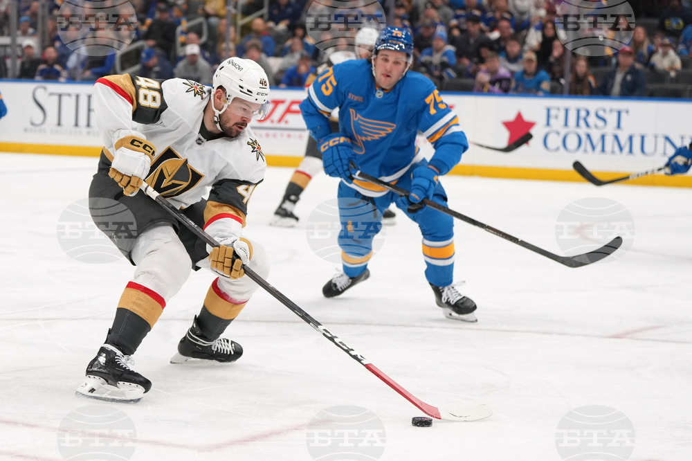 Golden Knights Blues Hockey