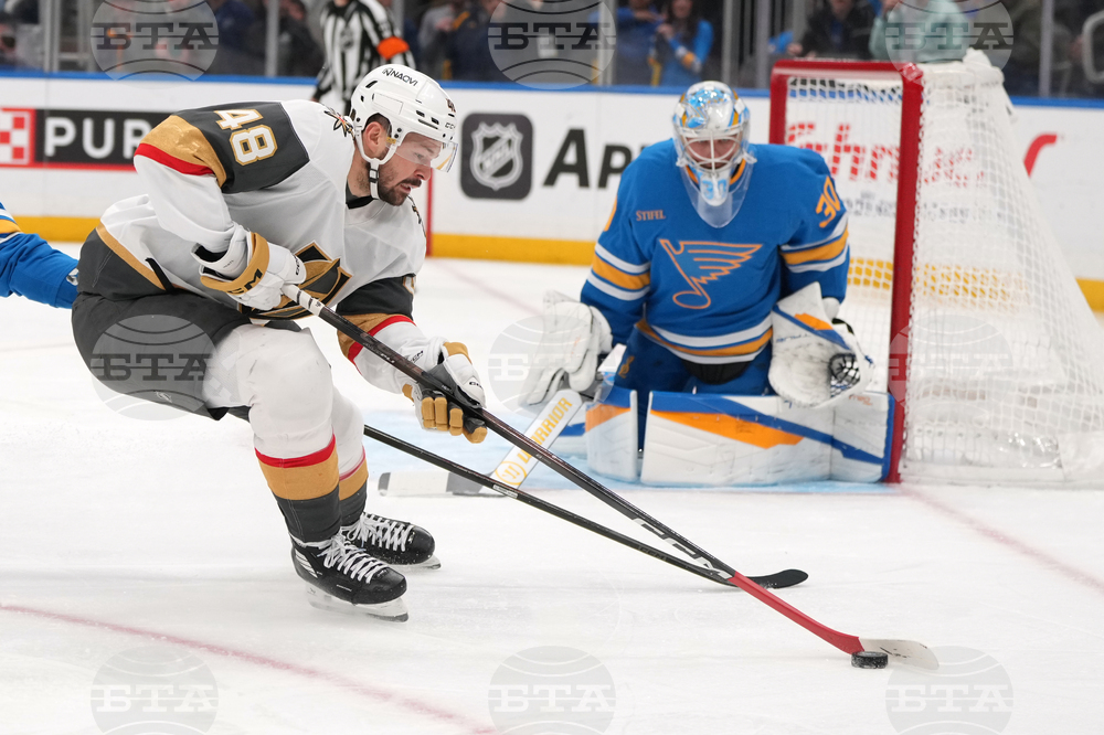 Golden Knights Blues Hockey