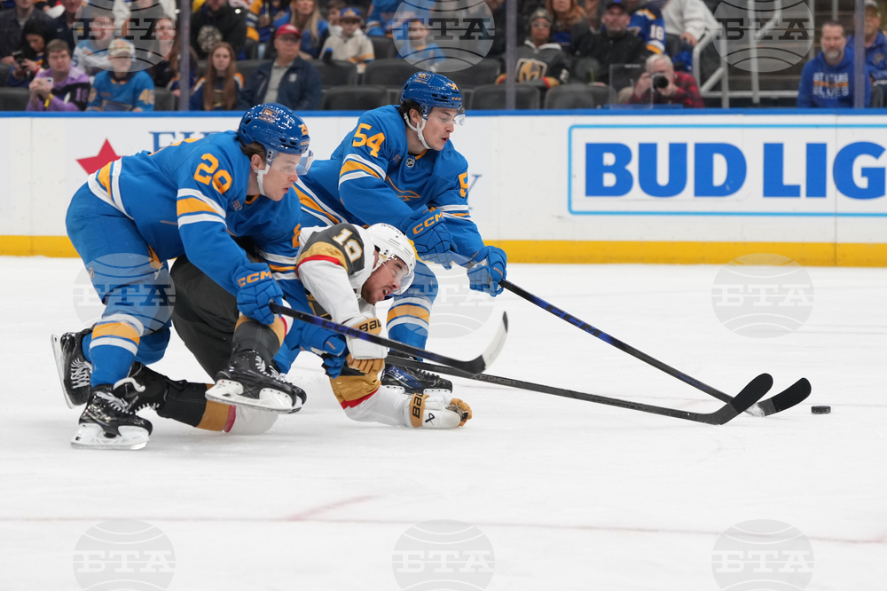 Golden Knights Blues Hockey