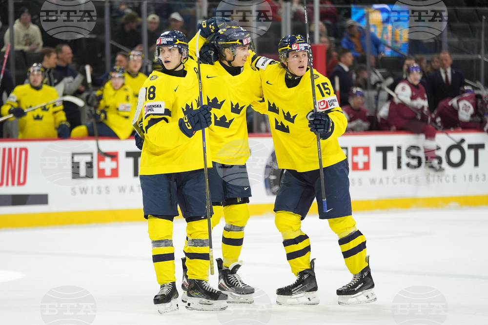 World Juniors Sweden Latvia Hockey