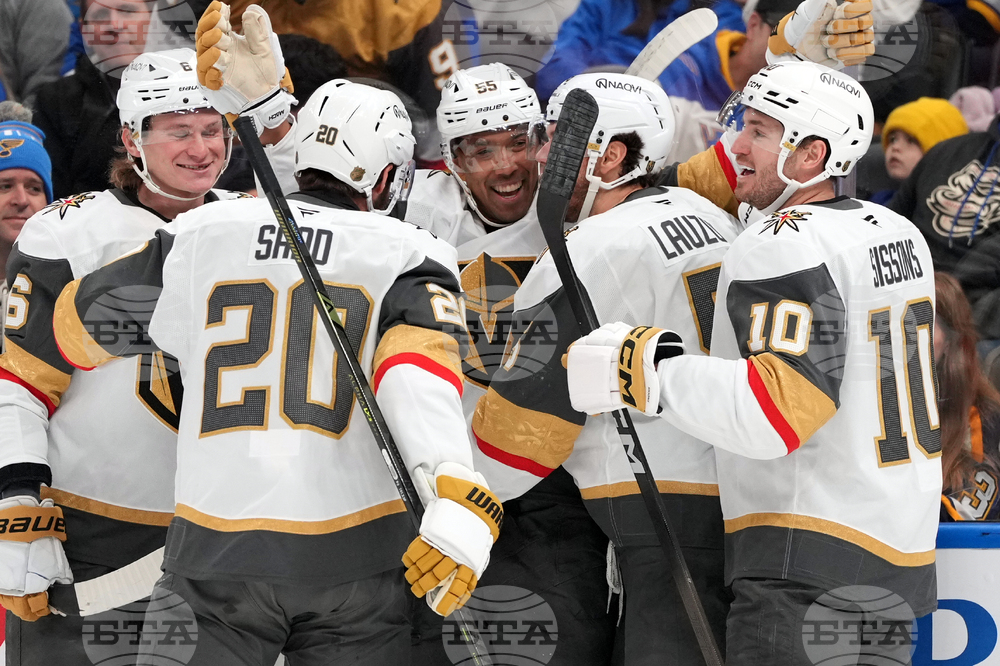 Golden Knights Blues Hockey