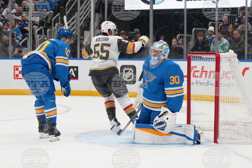 Golden Knights Blues Hockey