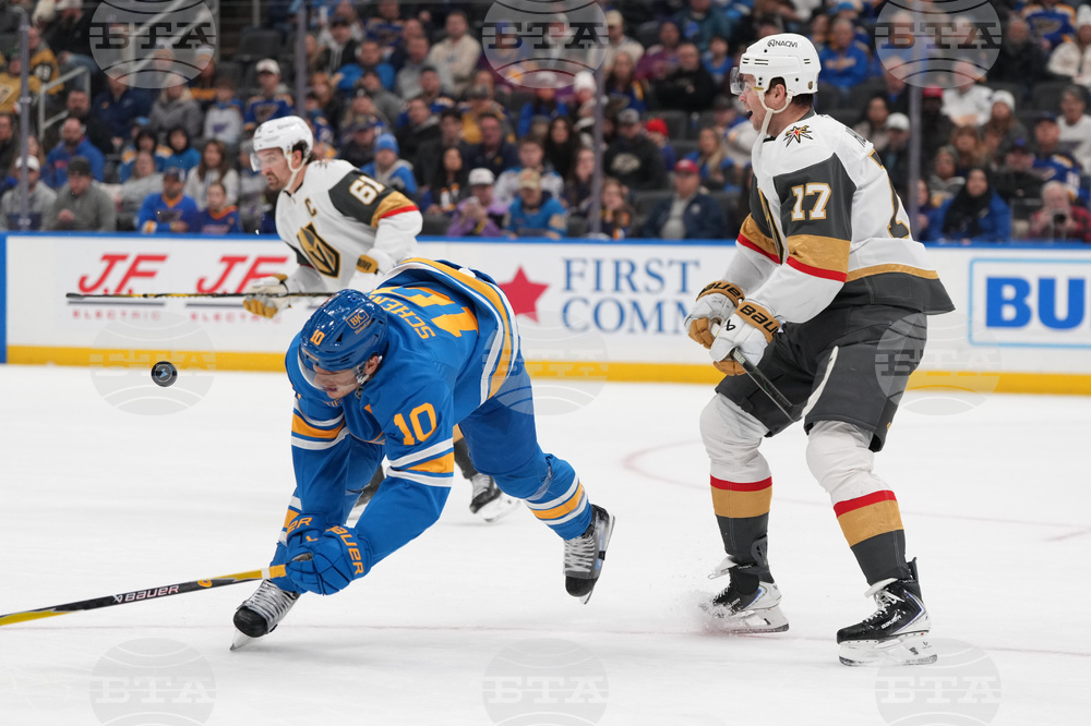Golden Knights Blues Hockey