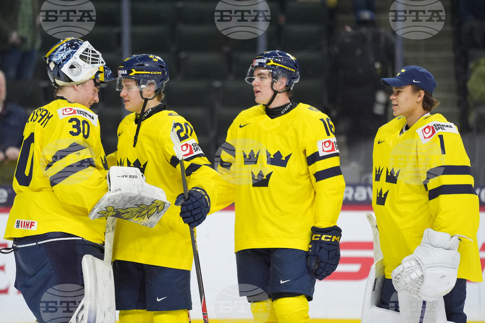 World Juniors Sweden Latvia Hockey