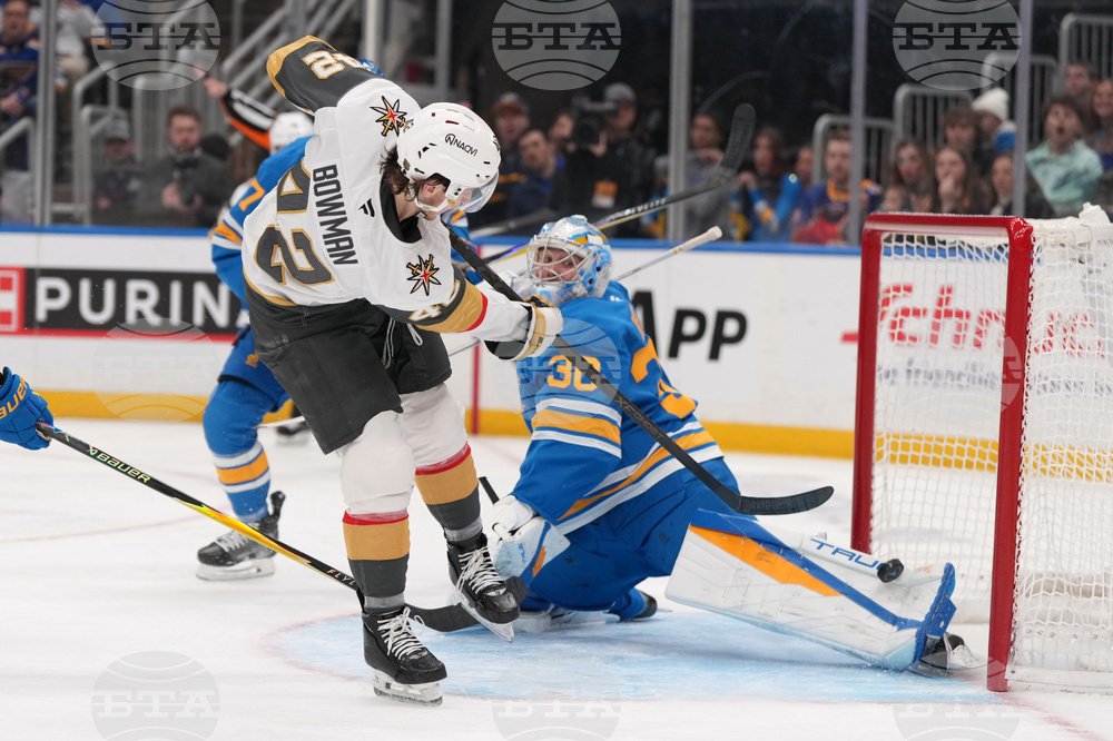 Golden Knights Blues Hockey