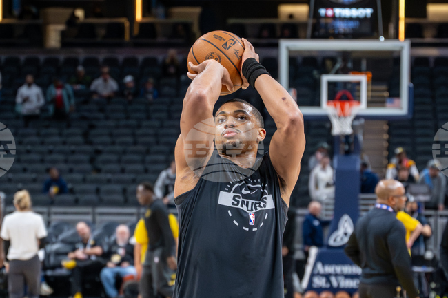 Spurs Pacers Basketball