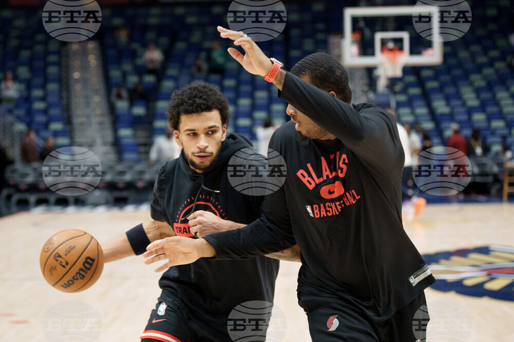 Trail Blazers Pelicans Basketball