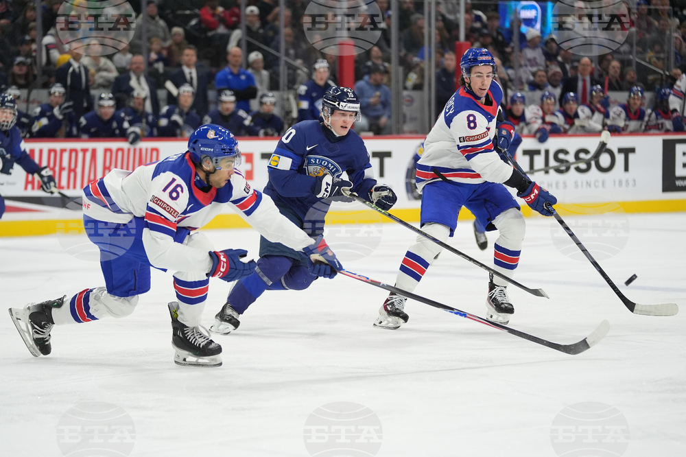 World Juniors US Finland Hockey