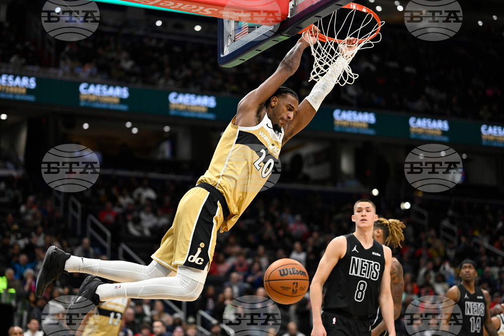 Nets Wizards Basketball