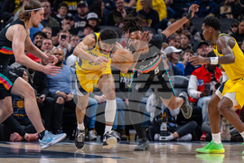 Spurs Pacers Basketball