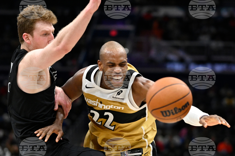 Nets Wizards Basketball