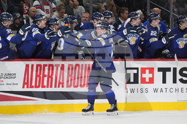 World Juniors US Finland Hockey