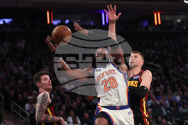 Hawks Knicks Basketball