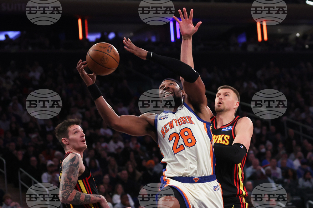 Hawks Knicks Basketball