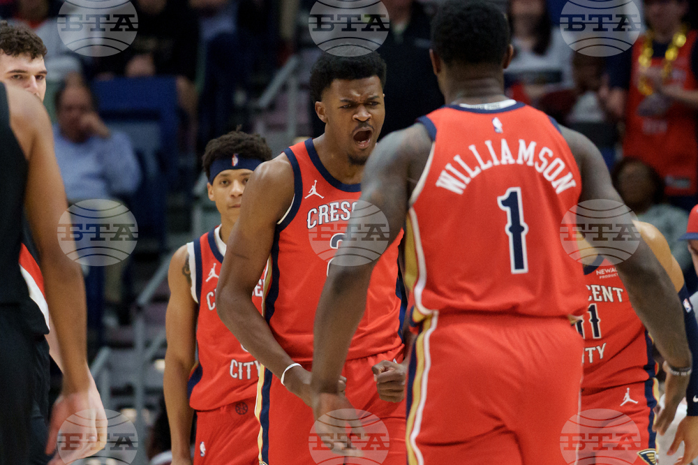 Trail Blazers Pelicans Basketball