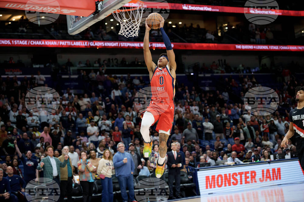 Trail Blazers Pelicans Basketball