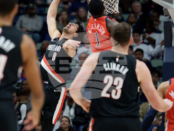 Trail Blazers Pelicans Basketball