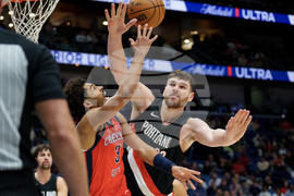 Trail Blazers Pelicans Basketball