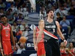 Trail Blazers Pelicans Basketball