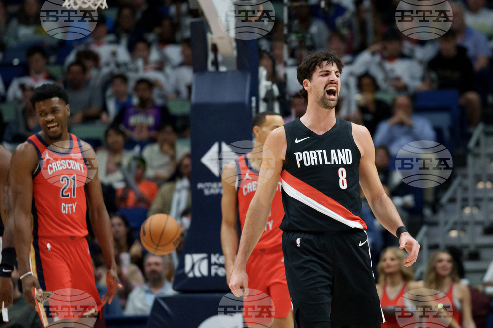 Trail Blazers Pelicans Basketball