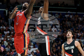 Trail Blazers Pelicans Basketball