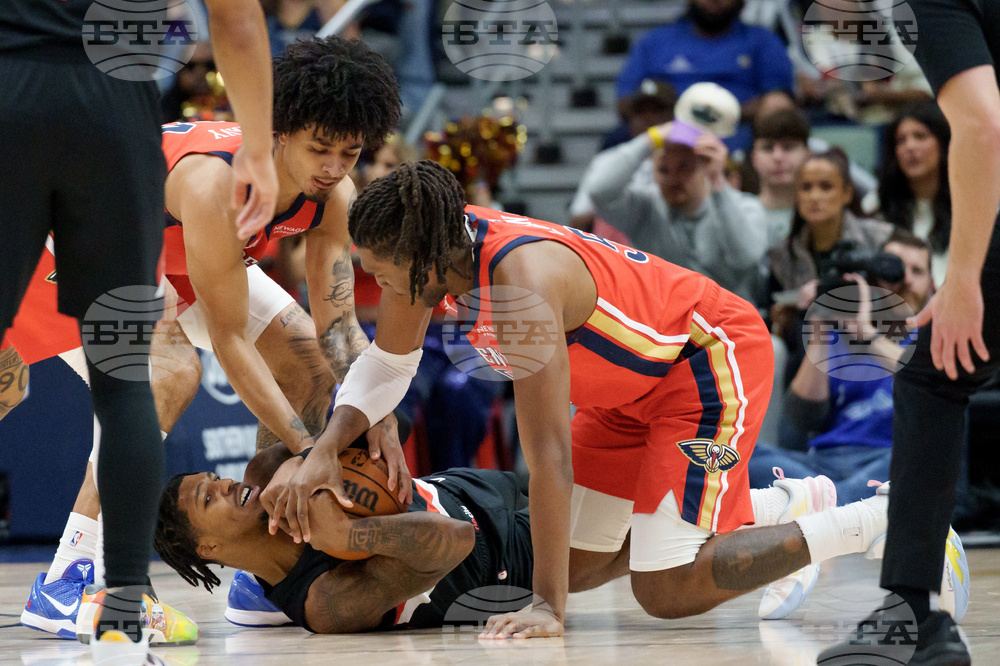 Trail Blazers Pelicans Basketball