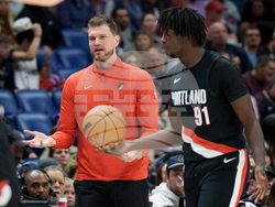 Trail Blazers Pelicans Basketball