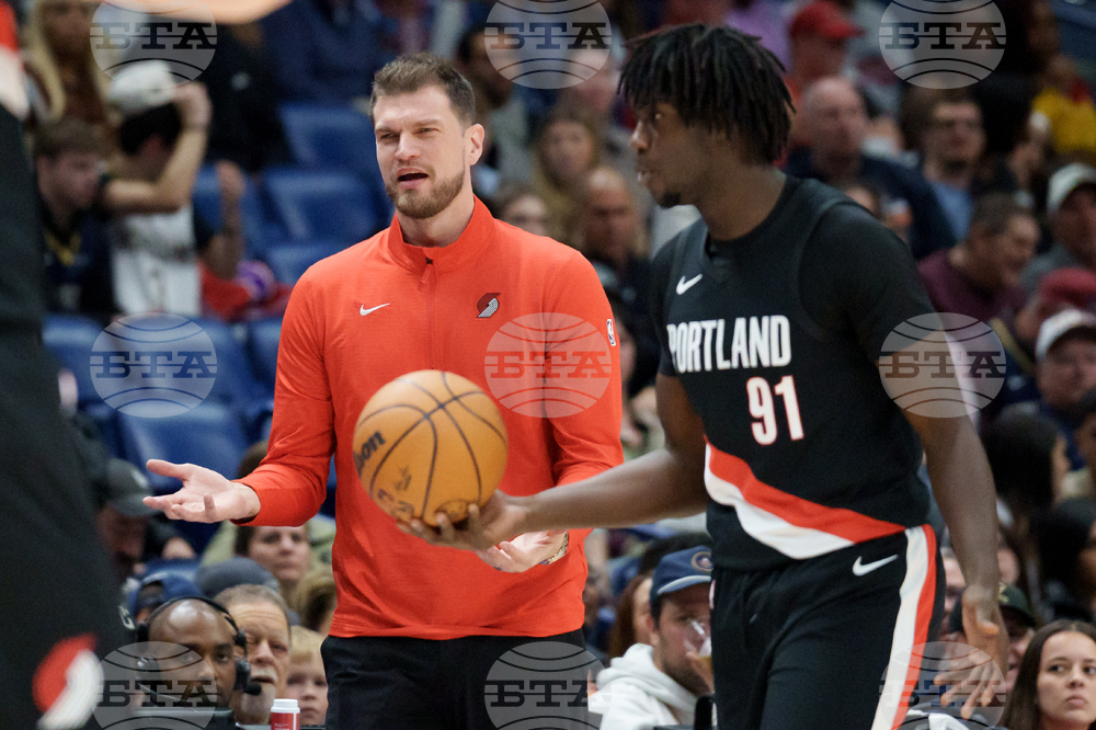 Trail Blazers Pelicans Basketball