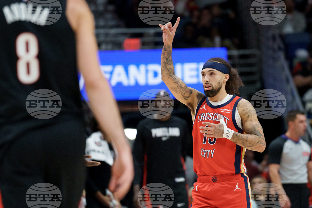 Trail Blazers Pelicans Basketball