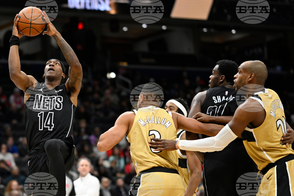 Nets Wizards Basketball