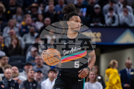 Spurs Pacers Basketball