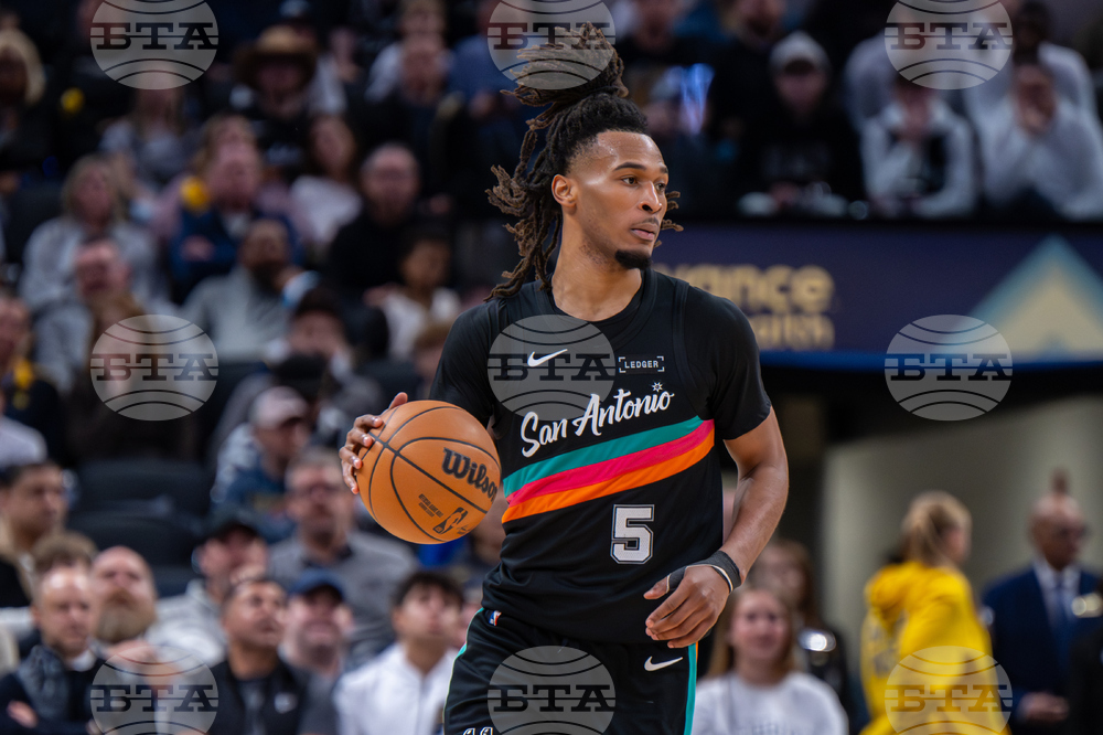 Spurs Pacers Basketball