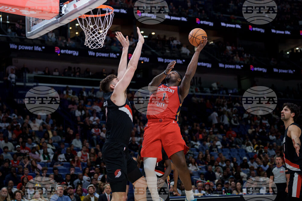 Trail Blazers Pelicans Basketball