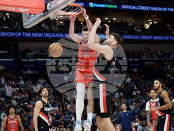 Trail Blazers Pelicans Basketball