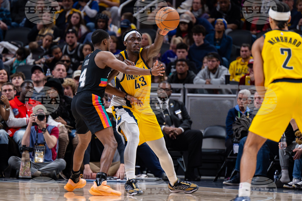 Spurs Pacers Basketball