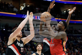 Trail Blazers Pelicans Basketball