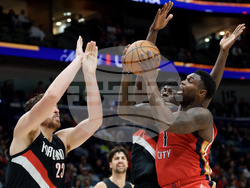 Trail Blazers Pelicans Basketball