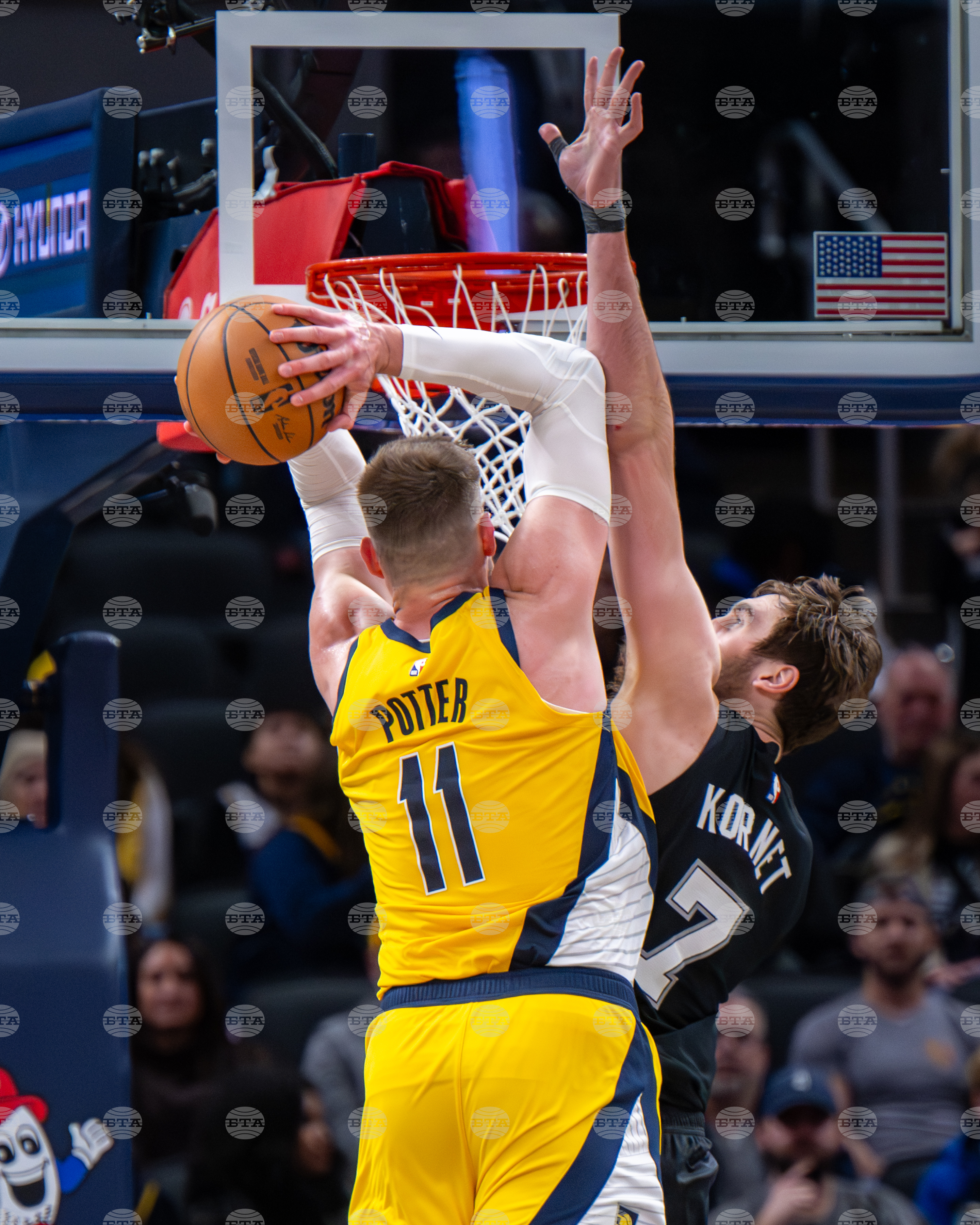 Spurs Pacers Basketball