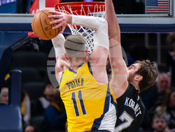 Spurs Pacers Basketball