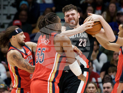Trail Blazers Pelicans Basketball