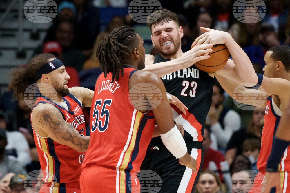 Trail Blazers Pelicans Basketball