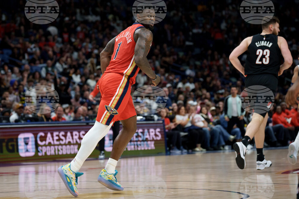 Trail Blazers Pelicans Basketball