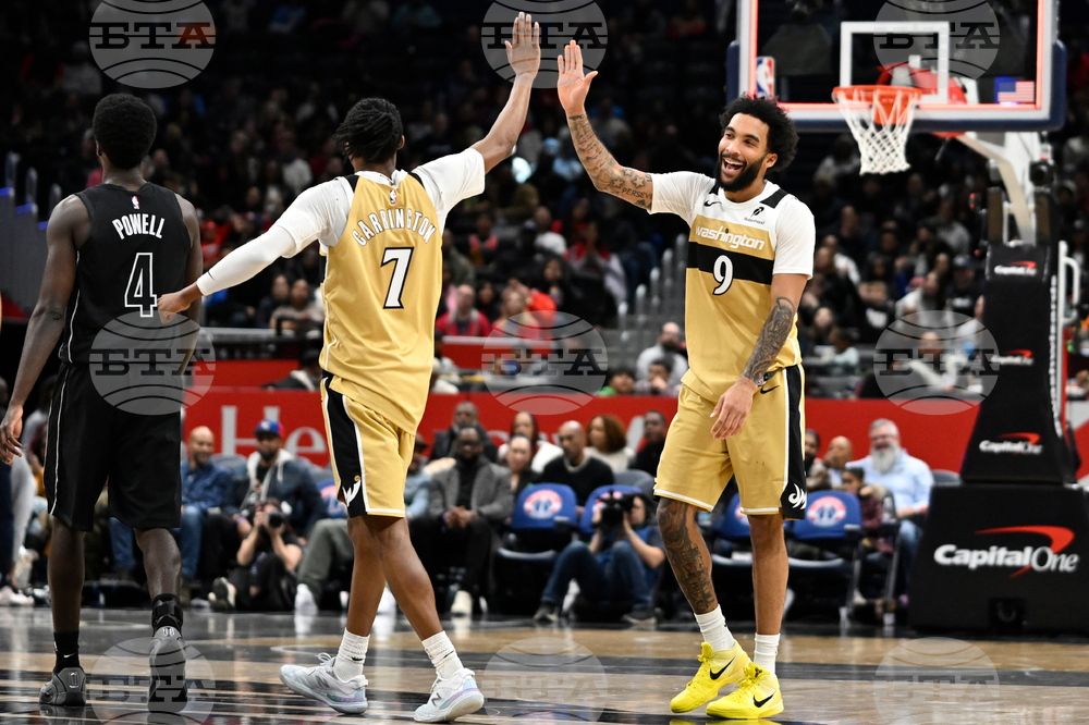 Nets Wizards Basketball